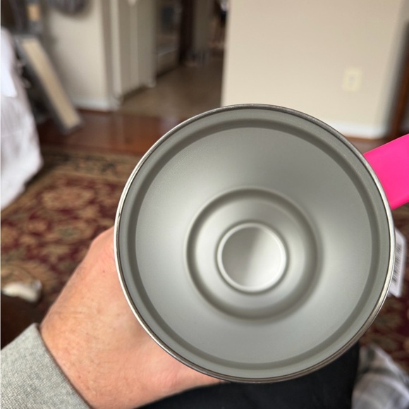 NWT Hydro Flask Limited Edition Plum Colored Bottle with Pink Handle. Minor dent - Picture 7 of 7